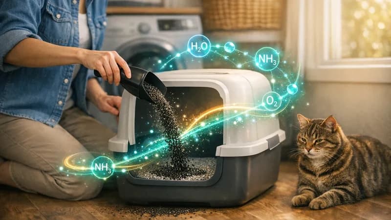 Purrify activated carbon cat litter deodorizer