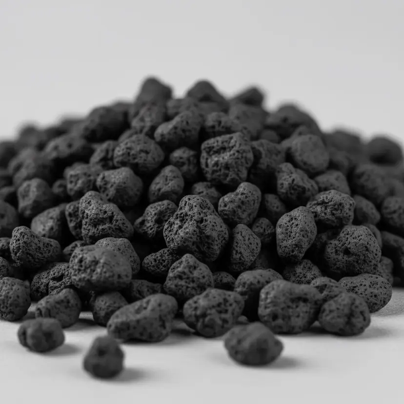 Activated carbon granules used for cat litter odor control