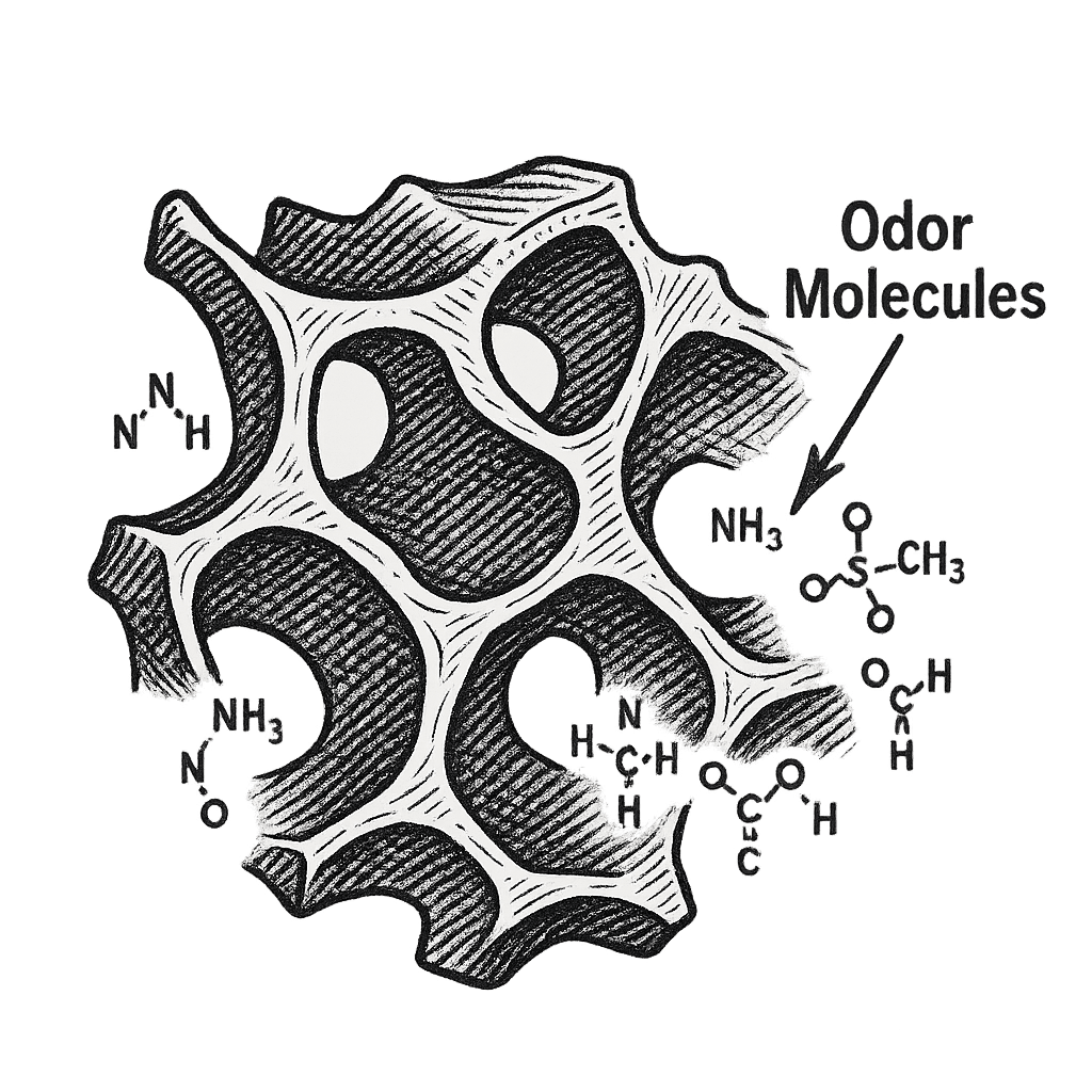 Carbon sketch illustration