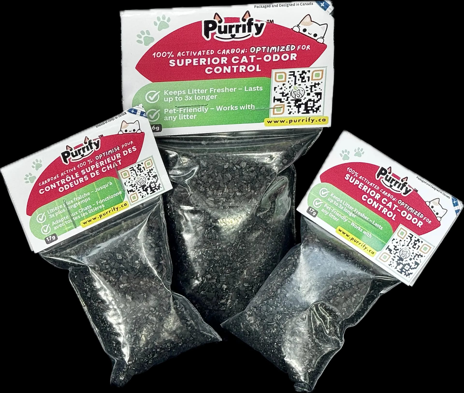 65g bag of activated carbon