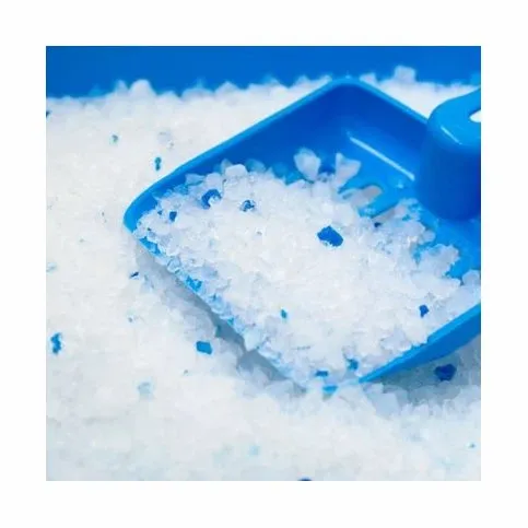 Crystal cat litter