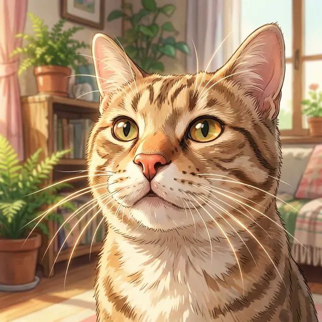 Gros plan détaillé de la truffe d'un chat montrant sa sensibilité olfactive