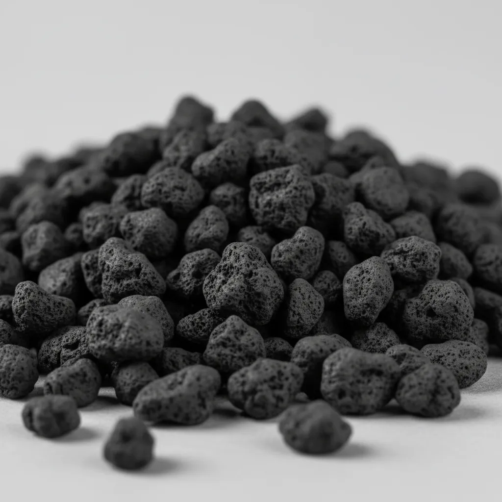 Activated carbon granules for maximum odor absorption