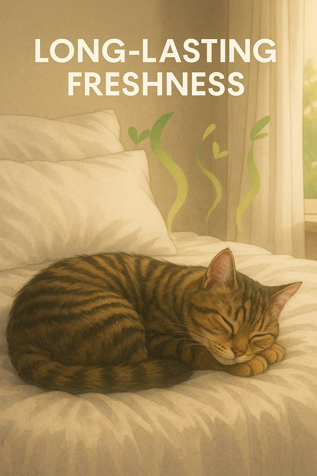 Ambiente de jardin fresco representando pureza