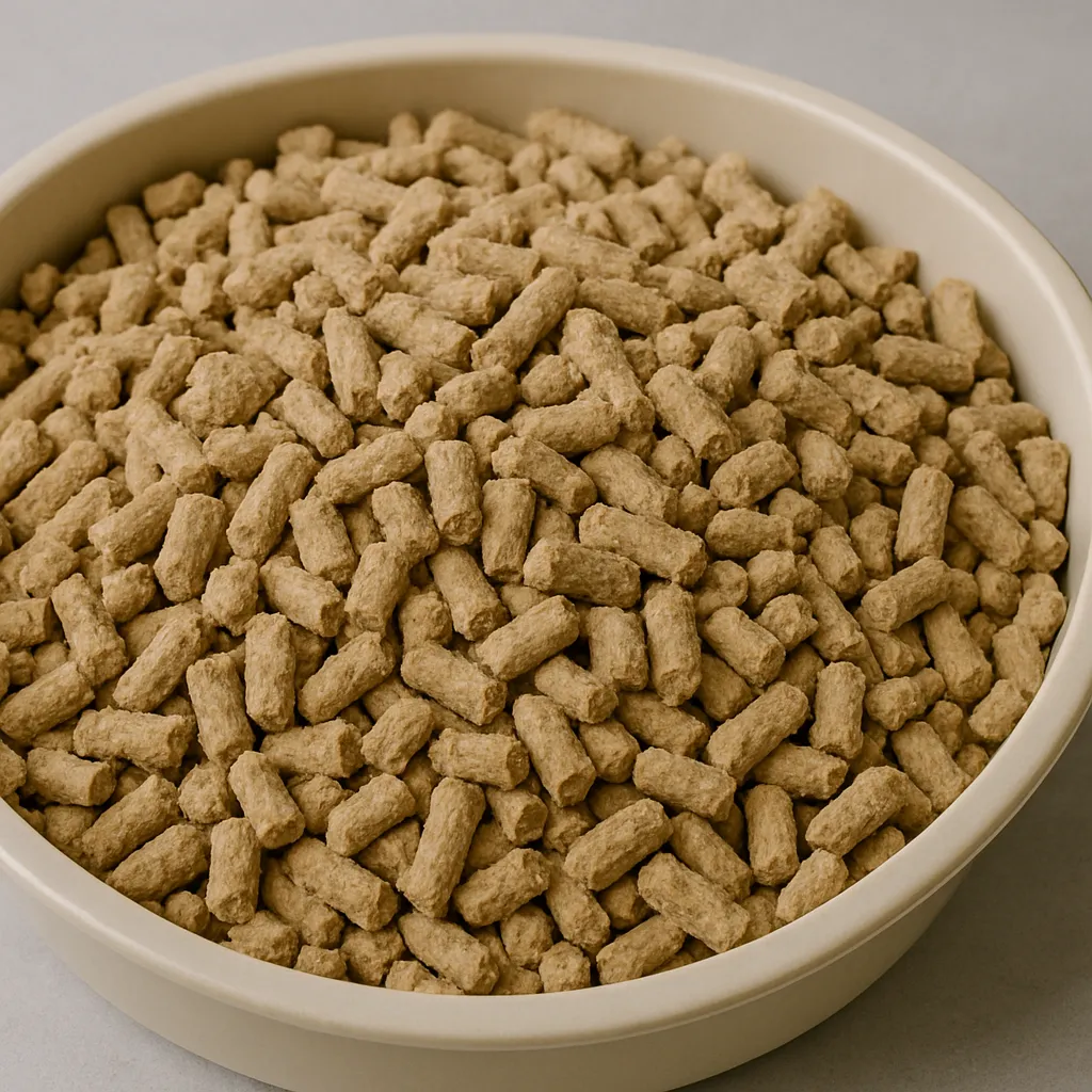 Natural unscented cat litter with activated carbon showing pet-friendly odour solution