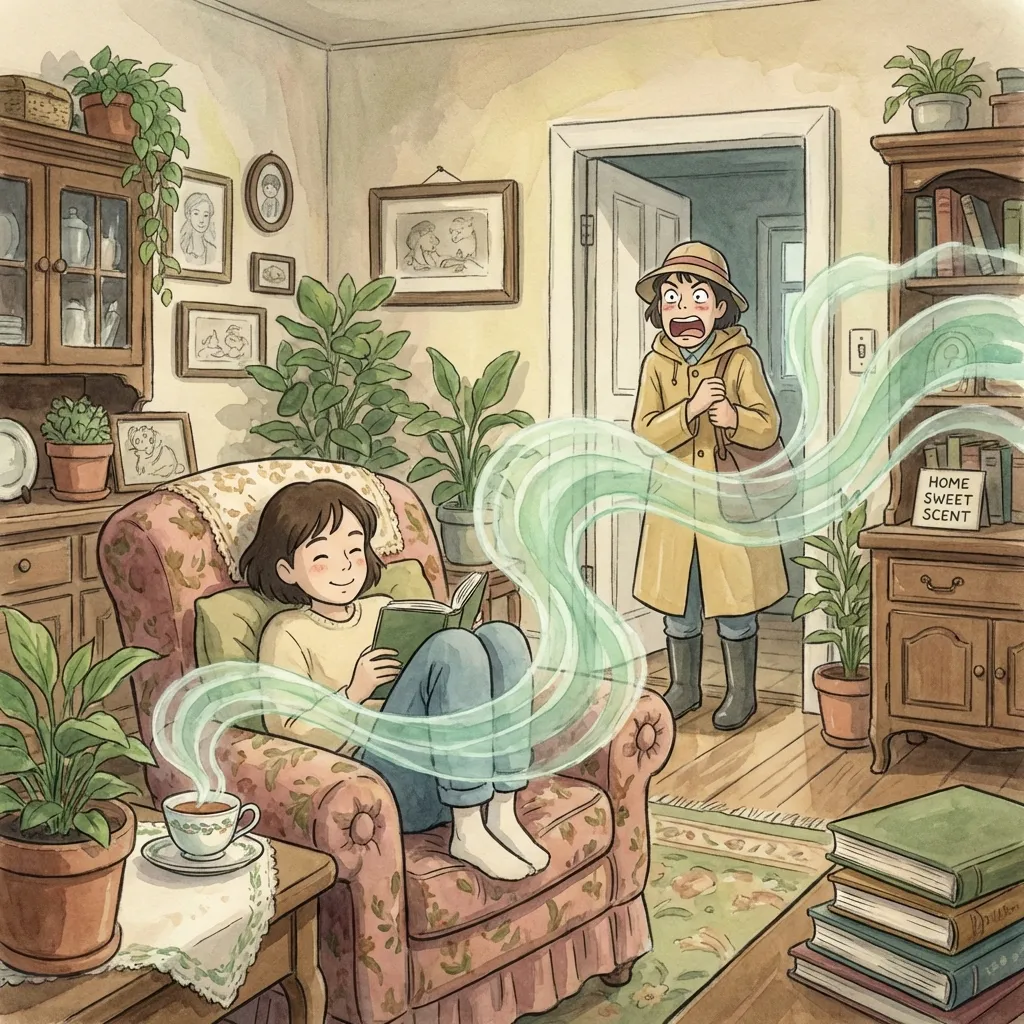 Illustration of nose blindness mechanism