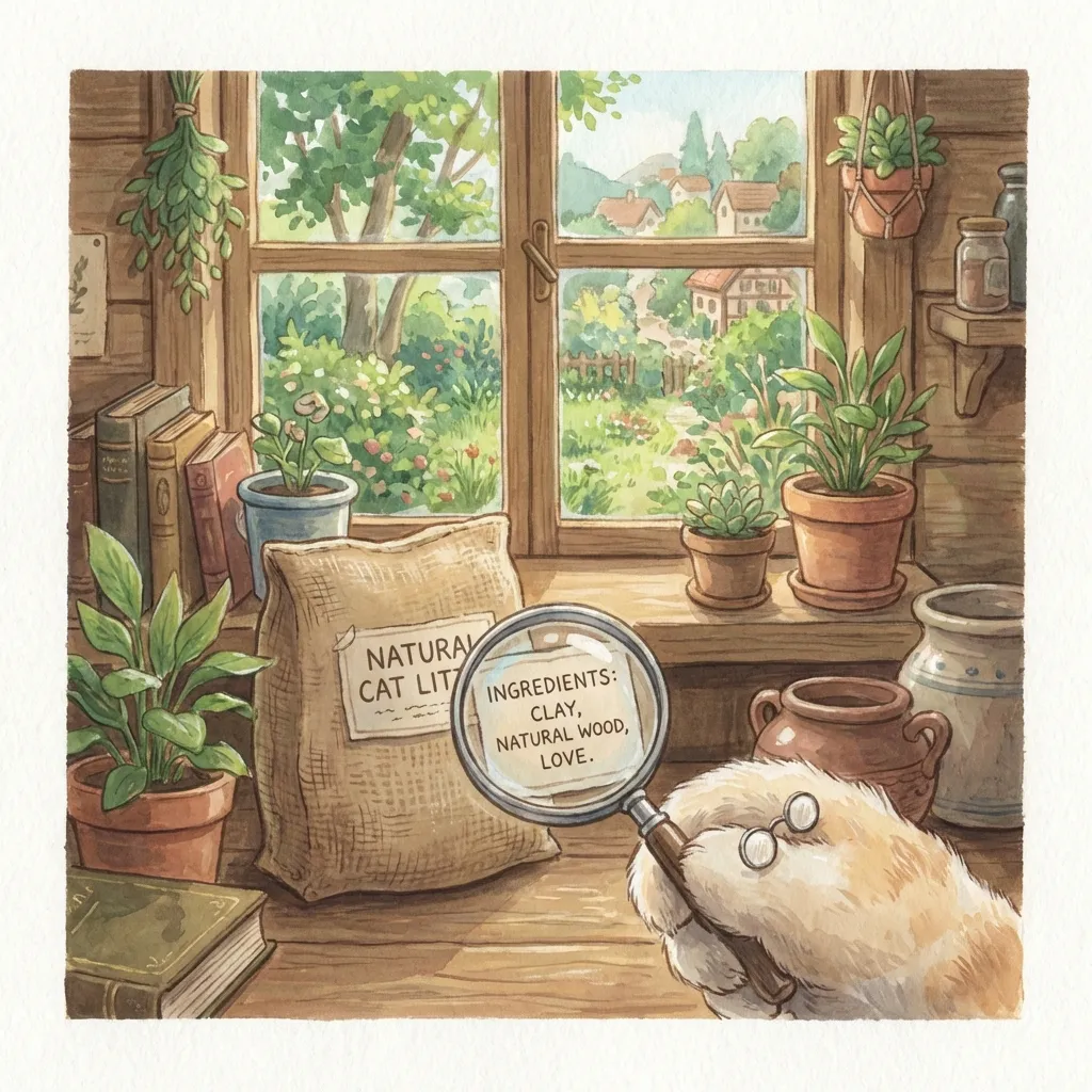 Guide to reading cat litter ingredient labels