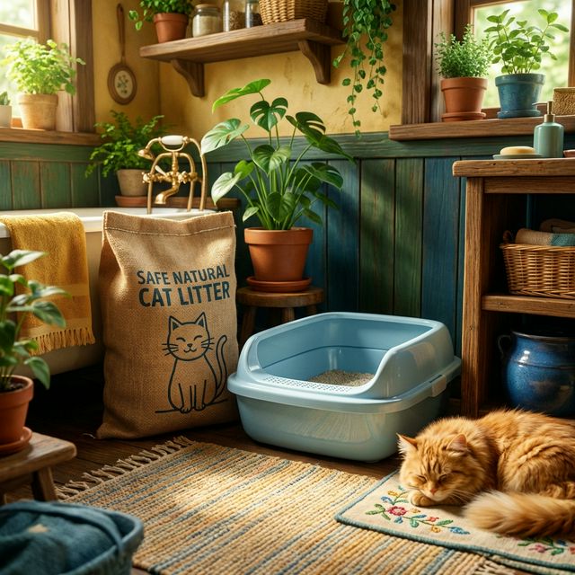 Clean and fresh home environment with cats