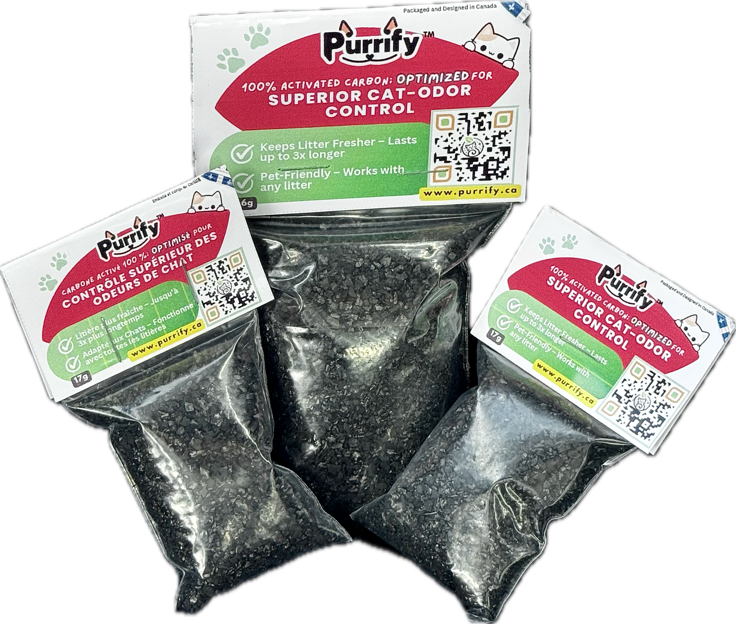 65g bag of activated carbon